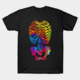 Swirly Skeleton T-Shirt